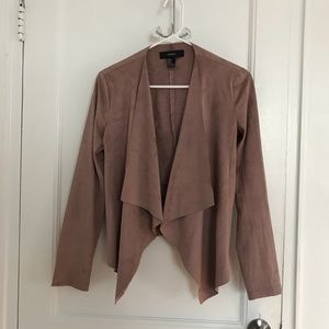 Mauve Suede Blazer